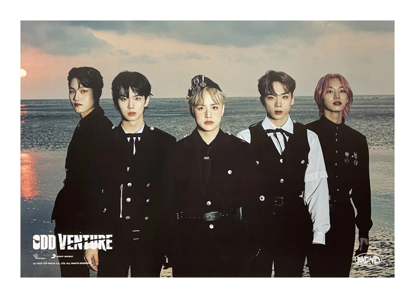 MCND 5th Mini Album ODD-VENTURE (Photobook Ver.) Official Poster - Photo Concept 1