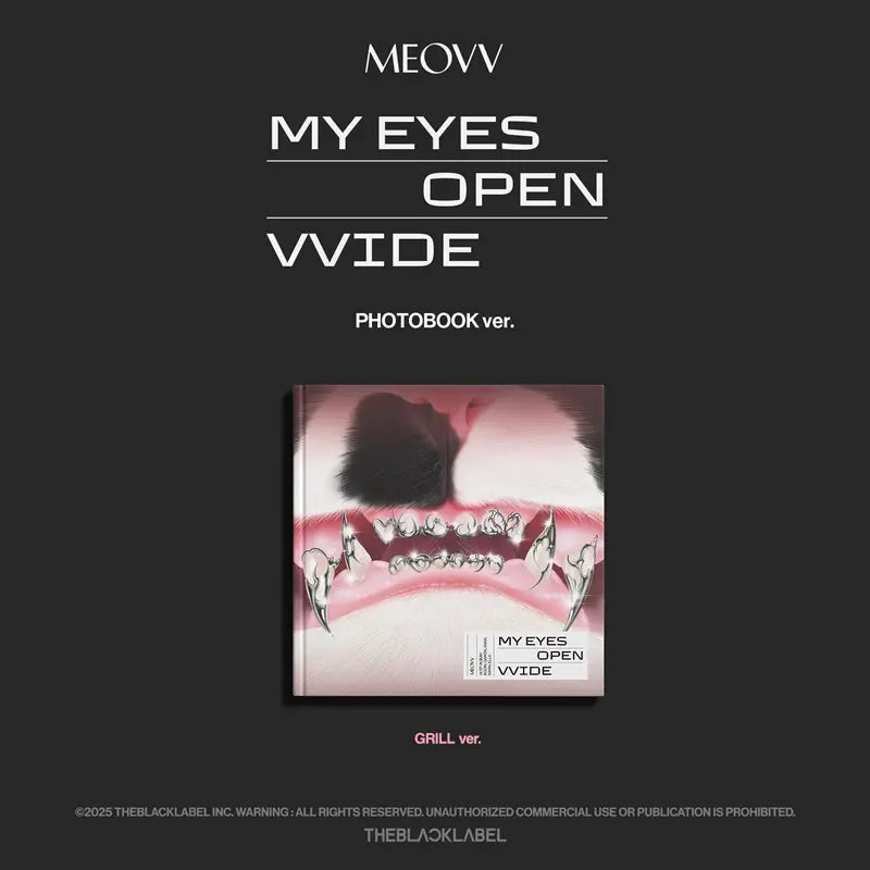 [Pre-Order] MEOVV 1st EP Album - MY EYES OPEN VVIDE (Photobook Ver.) + WITHMUU Photocard