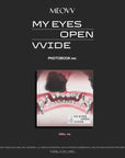 [Pre-Order] MEOVV 1st EP Album - MY EYES OPEN VVIDE (Photobook Ver.) + WITHMUU Photocard