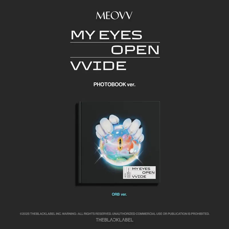 [Pre-Order] MEOVV 1st EP Album - MY EYES OPEN VVIDE (Photobook Ver.) + WITHMUU Photocard