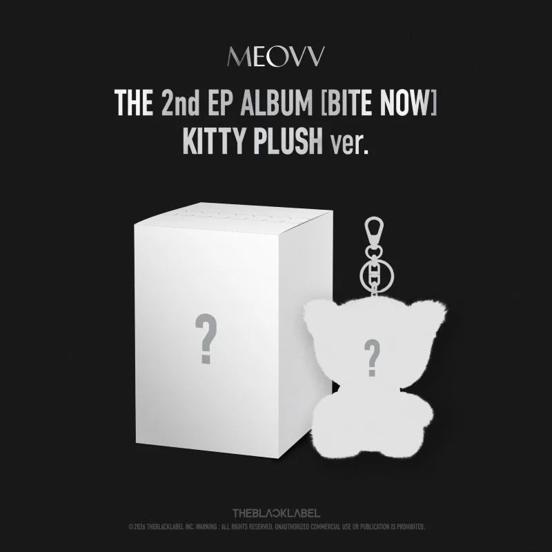 [Pre-Order] MEOVV 2nd EP Album - BITE NOW (Kitty Plush Ver.) + WITHMUU Photocard