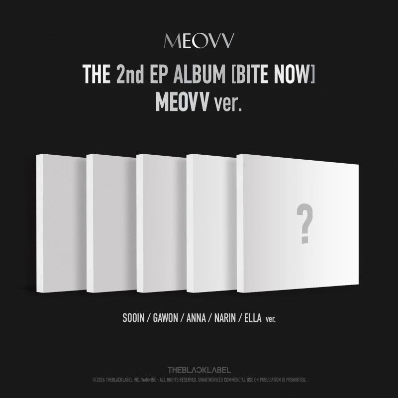 [Pre-Order] MEOVV 2nd EP Album - BITE NOW (MEOVV Ver.) + WITHMUU Postcard