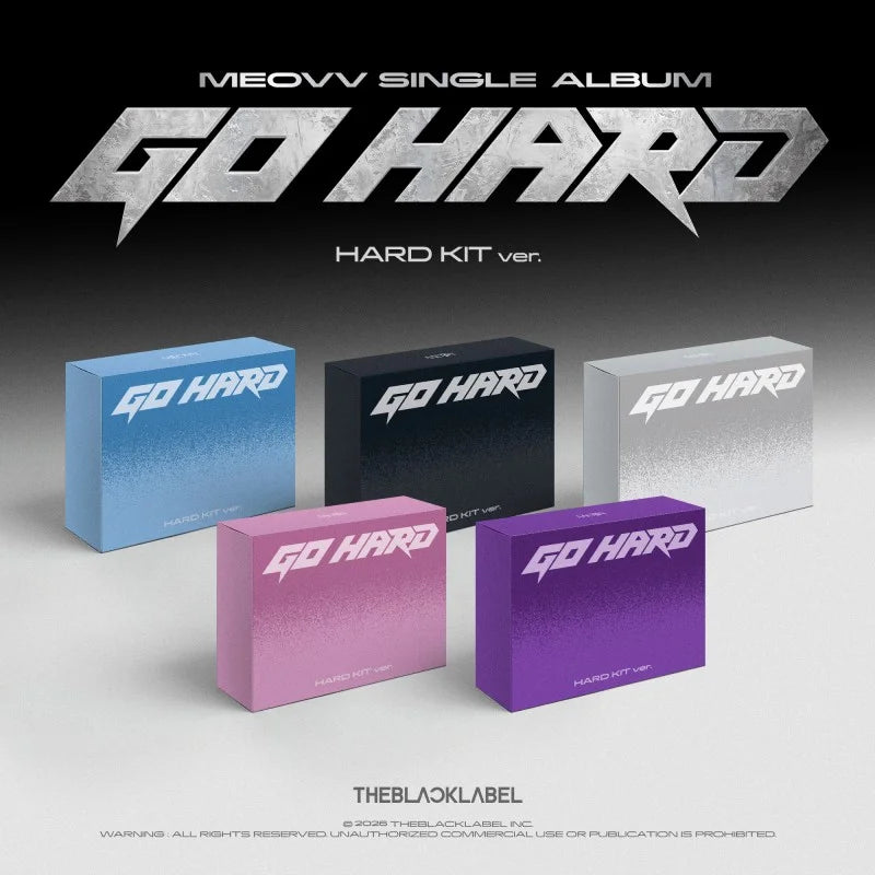 [Pre-Order] MEOVV Single Album - GO HARD (Hard Kit Ver.)