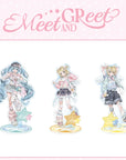 MIKU & RIN & LEN Meet and Greet Official Merchandise - Acrylic Stand