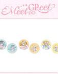 MIKU & RIN & LEN Meet and Greet Official Merchandise - Can Badge Set (A Type)