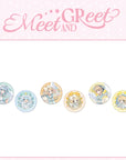 MIKU & RIN & LEN Meet and Greet Official Merchandise - Can Badge Set (B Type)
