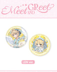 MIKU & RIN & LEN Meet and Greet Official Merchandise - Can Badge Set (B Type)