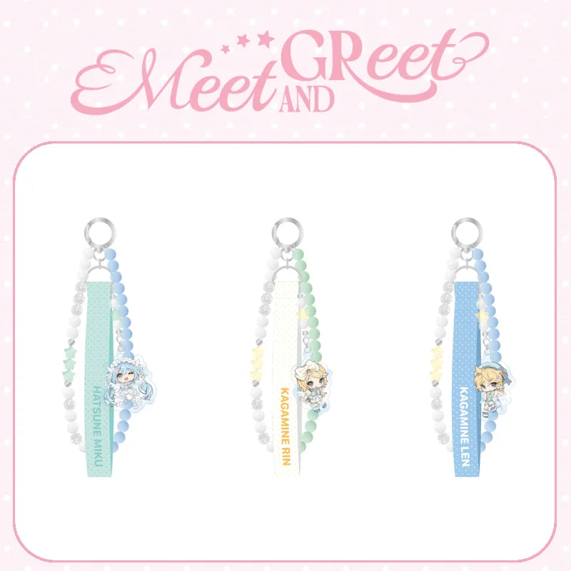 MIKU & RIN & LEN Meet and Greet Official Merchandise - Multi Strap ...