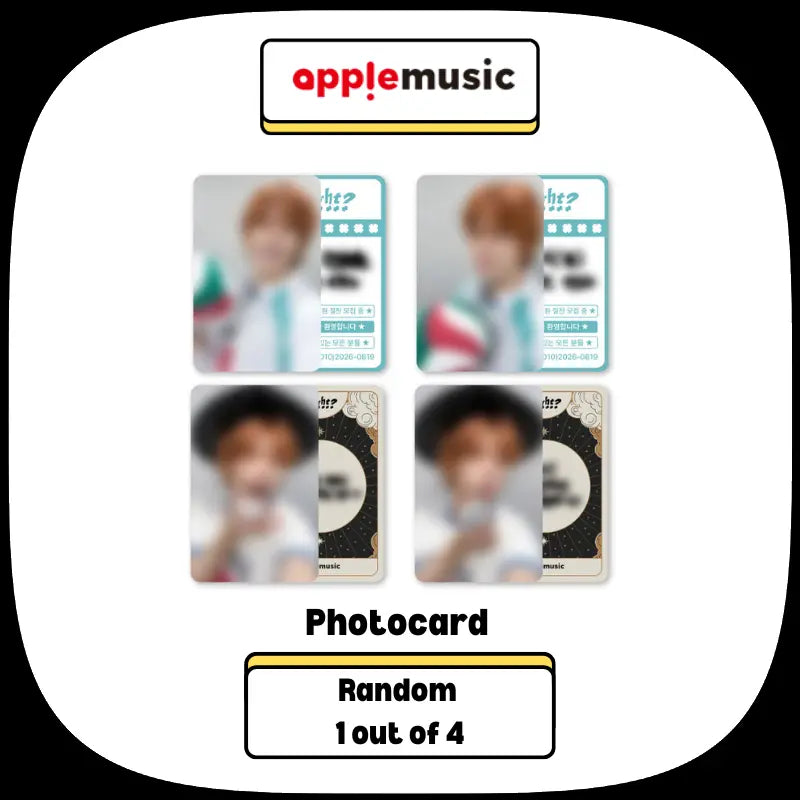 [Pre-Order] MJ Single Album - Right..? + APPLEMUSIC Photocard