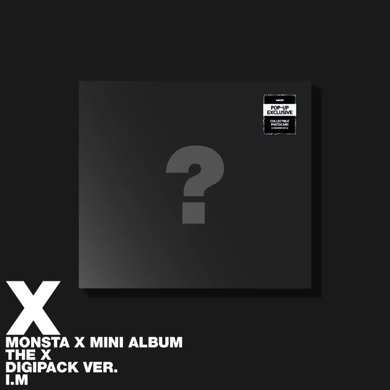 [Pre-Order] MONSTA X 13th Mini Album - THE X (Digipack Ver.) (Pop-Up Exclusive)