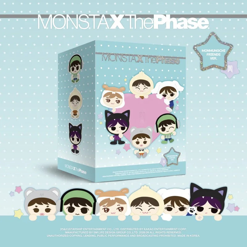 [Pre-Order] MONSTA X EP Album - The Phase (MONMUNGCHI Friends Ver.)