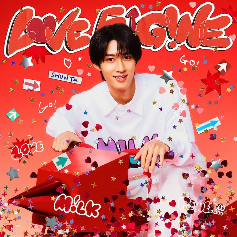 [Pre-Order] M!LK 1st Mini Album - LOVE ENG!NE (Limited Solo Edition)
