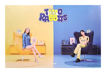 MAMAMOO+ 1st Mini Album TWO RABBITS Official Poster - Photo Concept 2