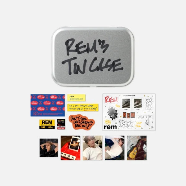 [Pre-Order] Mark The Firstfruit Official Merchandise - REM&#39;s Tin Case