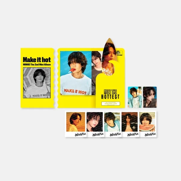 [Pre-Order] Minho Make it hot Official Merchandise - Photo Pack