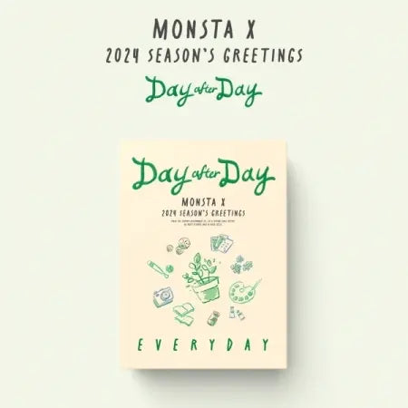 [Pre-Order] Monsta X 2024 Season's Greetings - Day After Day (Everyday Ver.)