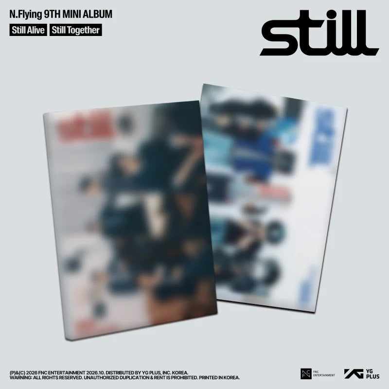 [Pre-Order] N.Flying 9th Mini Album - Still (Photobook Ver.)