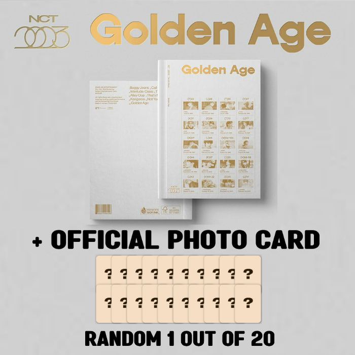 NCT 4th Album - Golden Age (Archiving Ver.) + Photocard