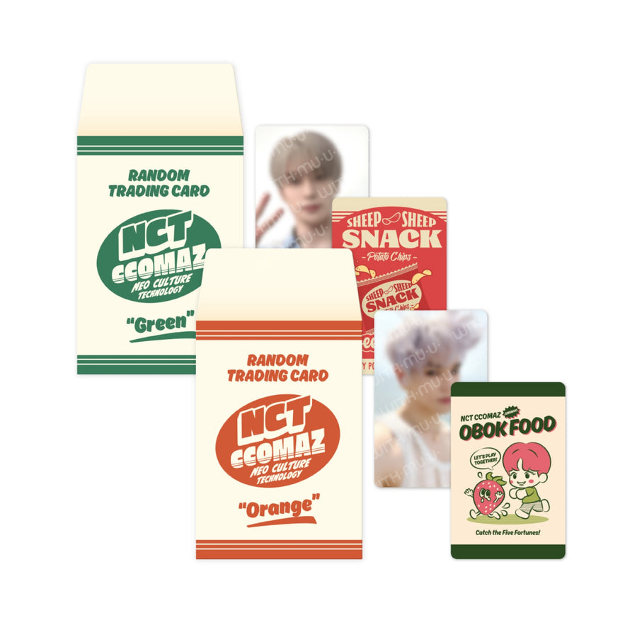 NCT Ccomaz Grocery Store  Official Merchandise - Random Trading Card Set