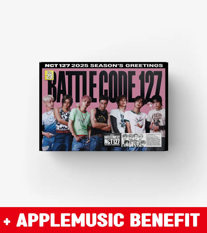 NCT 127 2025 Season&#39;s Greetings + APPLEMUSIC Benefit