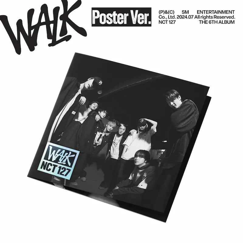 NCT 127 6th Album - WALK (Poster Ver.) – Choice Music LA