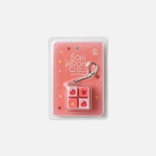 [Pre-Order] NCT 127 NEO LOST&amp;FOUND CENTER Official Merchandise - SOM-MOONG-Chill Key Cap Keyring
