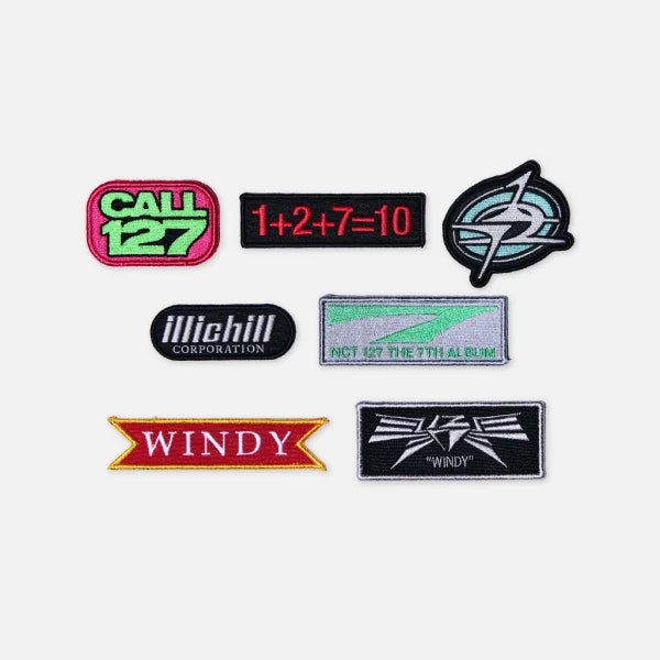 [Pre-Order] NCT 127 NEO LOST&amp;FOUND CENTER Official Merchandise - Wappen Set