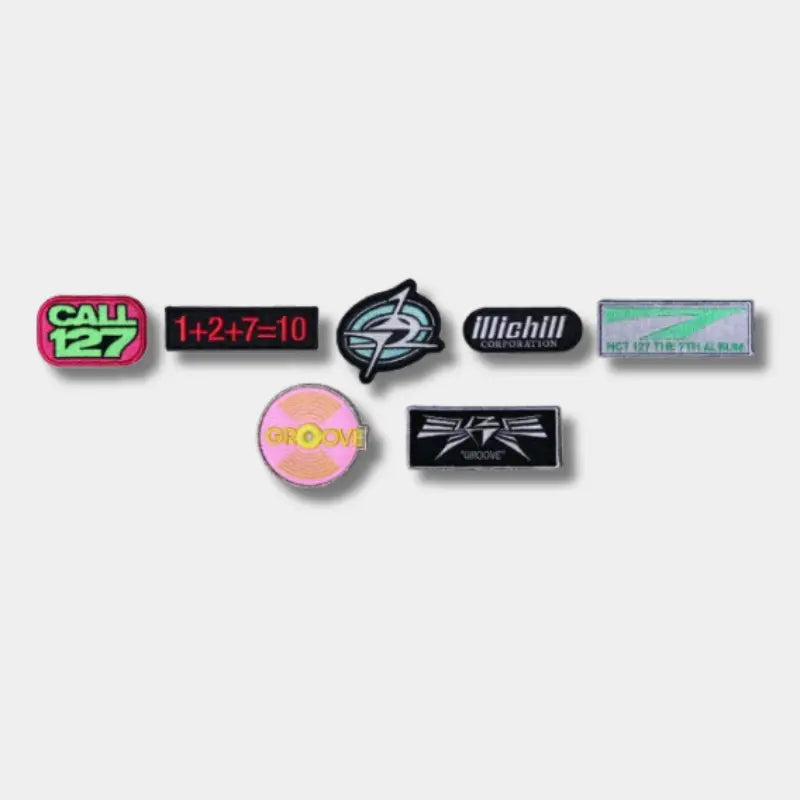[Pre-Order] NCT 127 NEO LOST&amp;FOUND CENTER Official Merchandise - Wappen Set