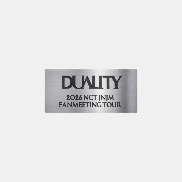 [Pre-Order] NCT JNJM Duality Official Merchandise - Badge
