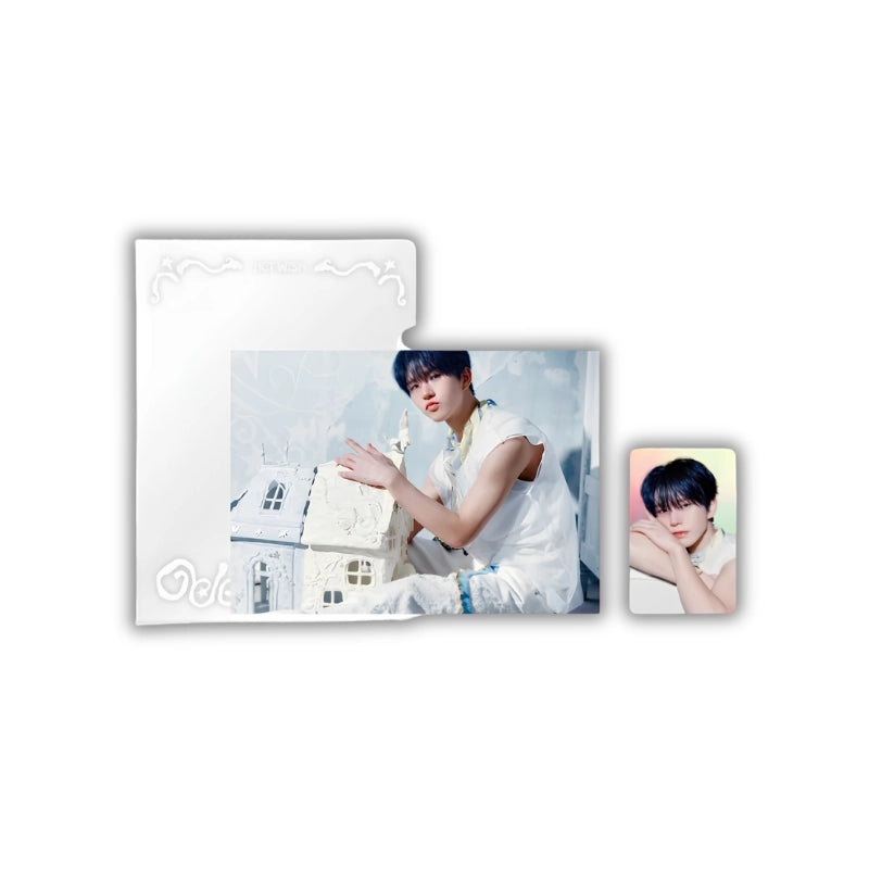 [Pre-Order] NCT WISH Ode to Love Official Merchandise - Postcard + Hologram Photocard Set