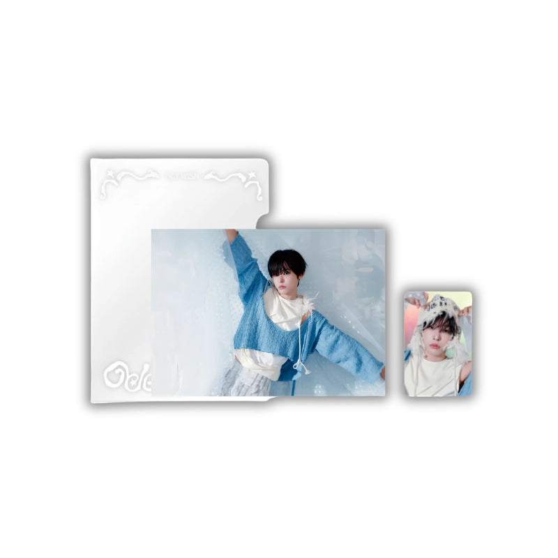 [Pre-Order] NCT WISH Ode to Love Official Merchandise - Postcard + Hologram Photocard Set