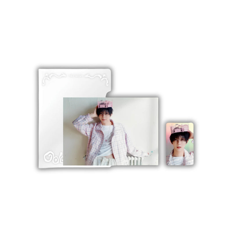 [Pre-Order] NCT WISH Ode to Love Official Merchandise - Postcard + Hologram Photocard Set