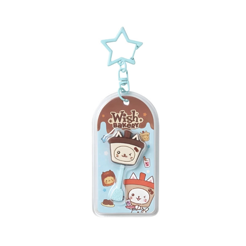 NCT WISH Wish Bakery Official Merchandise - Chocolate Keyring