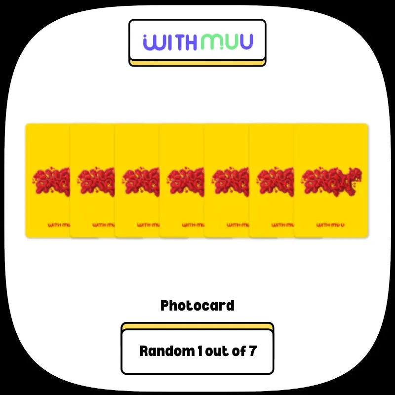 [Pre-Order] NEXZ 4th Mini Album - SAUCIN' (Photo Pack Ver.) + WITHMUU Photocard