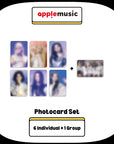NMIXX 1st World Tour Photobook - EPISODE 1 : ZERO FRONTIER in Incheon + APPLEMUSIC Photocard Set