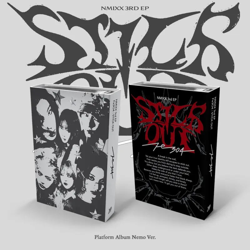 NMIXX 3rd Mini  Album - Fe3O4 : STICK OUT (Platform_Nemo Ver.)
