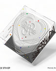[Pre-Order] NMIXX 5th EP Album - Heavy Serenade (Melody Box Ver.) + WITHMUU Photocard