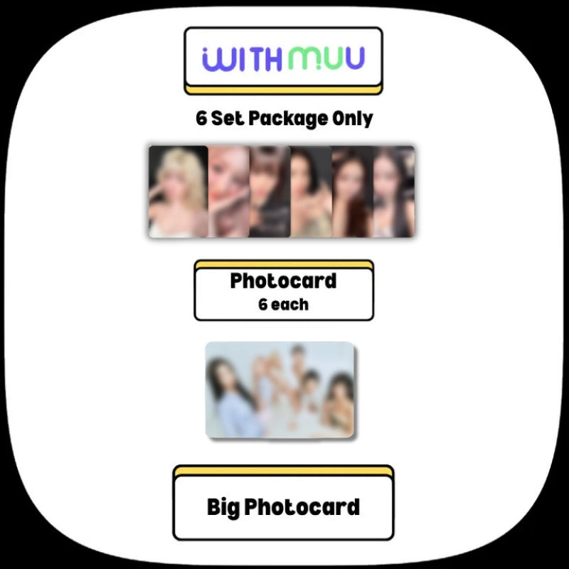 [Pre-Order] NMIXX 5th EP Album - Heavy Serenade (Poca Album Ver.) + WITHMUU Photocard