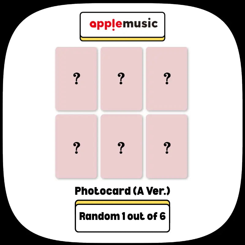[Pre-Order] NMIXX 6th Mini Album - Strange Muse + APPLEMUSIC Photocard