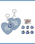 NMIXX Blue Valentine Official Merchandise - Heart Cushion Charm