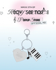 [Pre-Order] NMIXX Heavy Serenade Official Merchandise - Heart Pendant Keyring