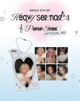 [Pre-Order] NMIXX Heavy Serenade Official Merchandise - Photocard Holder Keyring & Photocard Set