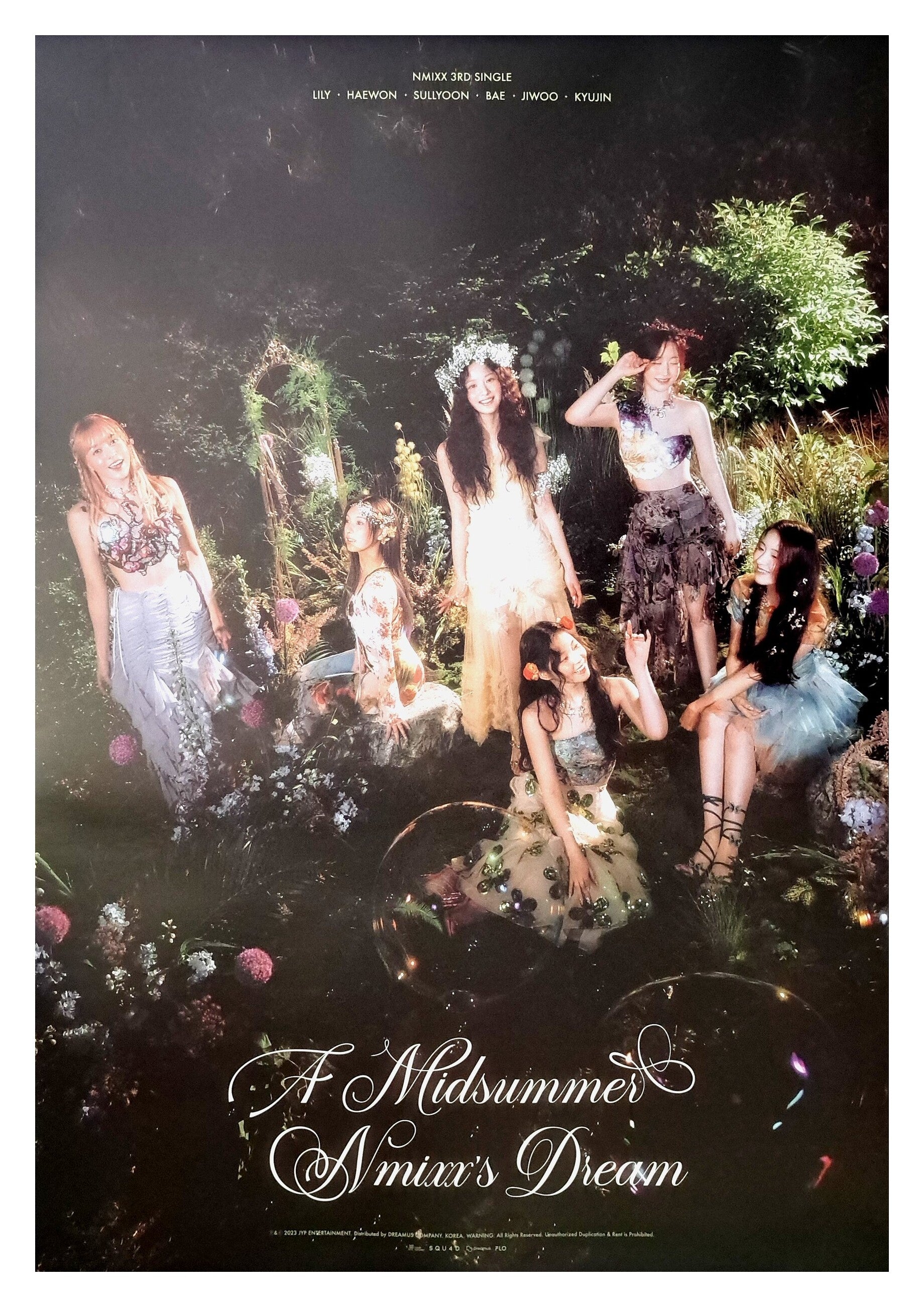 NMIXX 3rd Single Album A Midsummer NMIXX's Dream Official Poster - Pho ...