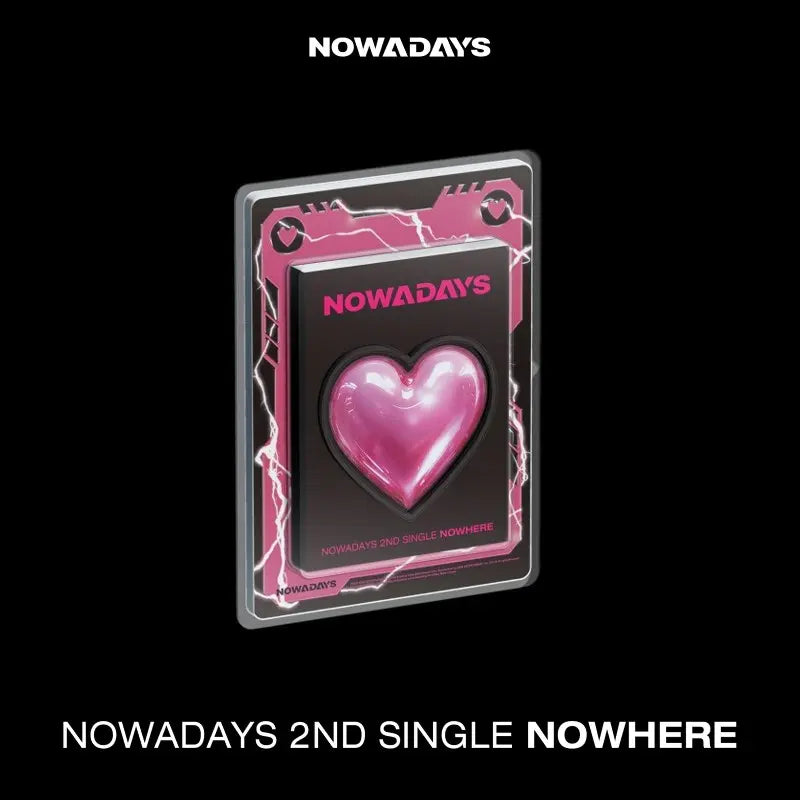 NOWADAYS 2nd Single Album - NOWHERE + APPLEMUSIC Photocard