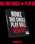 NOWZ 3rd Single Album - Play Ball (General Ver.) + APPLEMUSIC Photocard