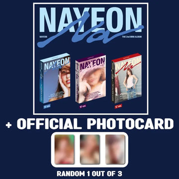 Nayeon 2nd Mini Album - NA + Photocard