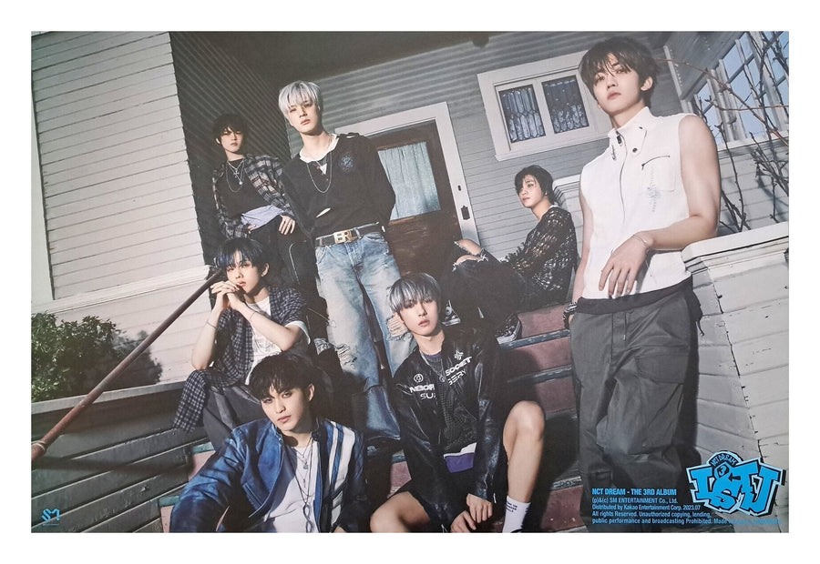 NCT DREAM 3rd Album ISTJ (Photobook Ver.) Official Poster - Photo Concept Extrovert