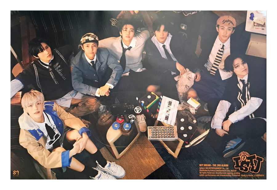 NCT DREAM 3rd Album ISTJ (Photobook Ver.) Official Poster - Photo Concept Introvert