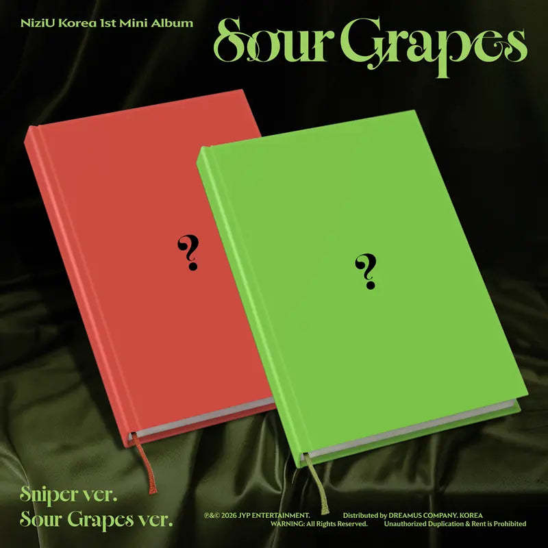 [Pre-Order] NiziU 1st Korean Mini Album - Sour Grapes