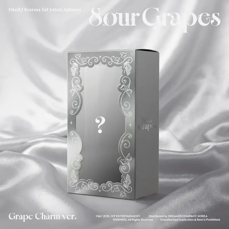 [Pre-Order] NiziU 1st Korean Mini Album - Sour Grapes (Grape Charm Ver.)